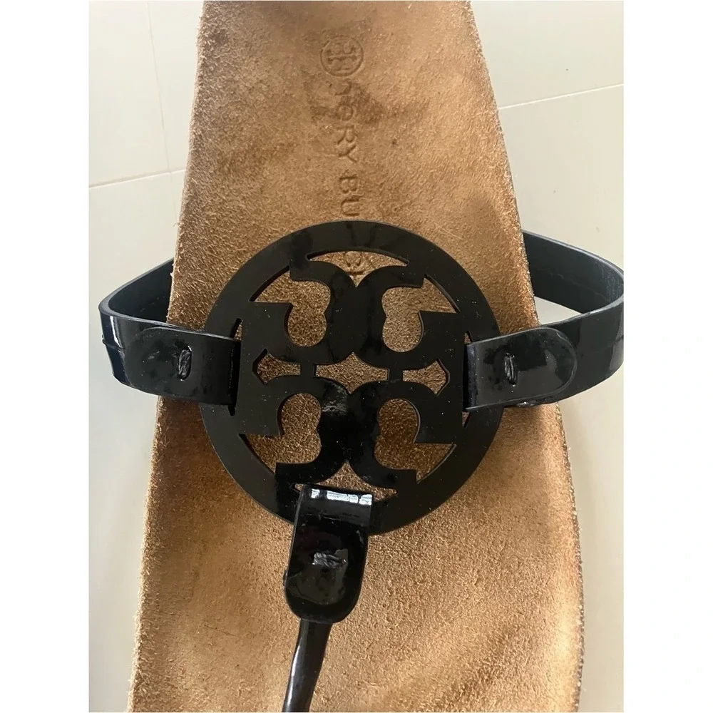 Tory Burch Miller Cloud Sandals Black 9